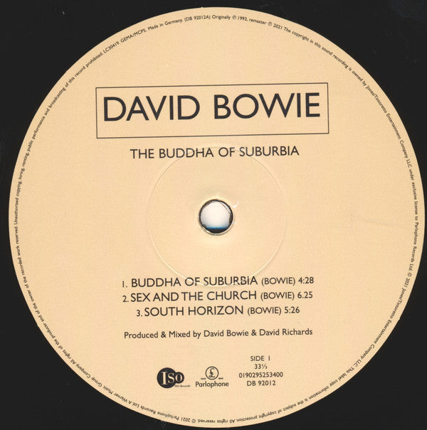 David Bowie : The Buddha Of Suburbia (2xLP, Album, RE, RM)