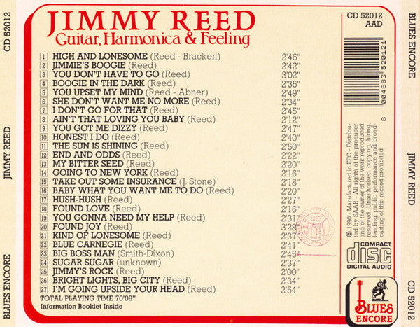 Jimmy Reed : Bright Lights, Big City (CD, Comp)