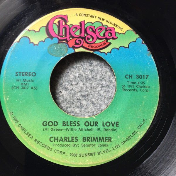 Charles Brimmer : God Bless Our Love (7", Single)