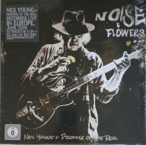 Neil Young + Promise Of The Real : Noise & Flowers  (Box, Dlx, Num + CD, Album + Blu-ray, Album + 2xLP,)