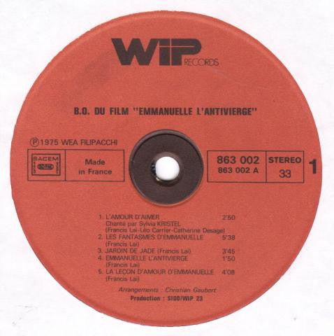 Francis Lai : Emmanuelle 2 (LP, Album)