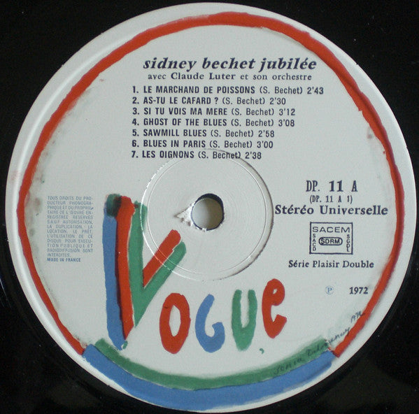 Sidney Bechet : Jubilée (2xLP, Comp, Gat)