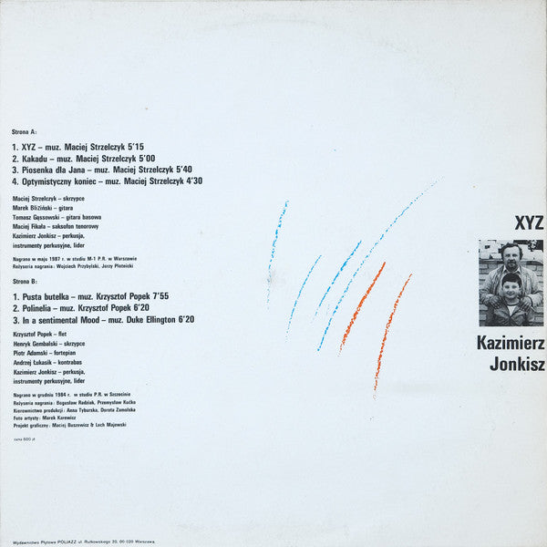 Kazimierz Jonkisz : XYZ (LP, Album)