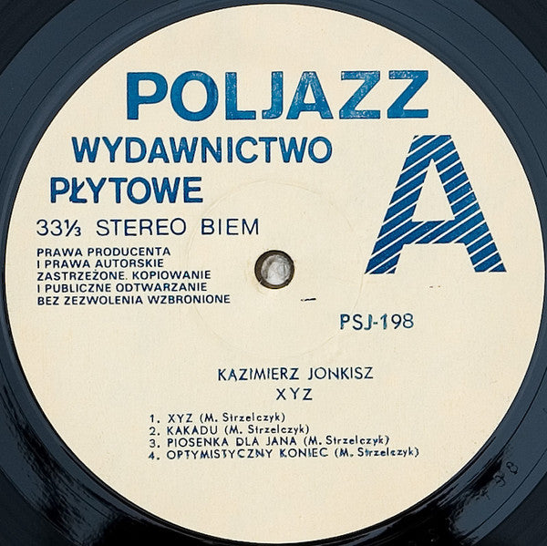 Kazimierz Jonkisz : XYZ (LP, Album)