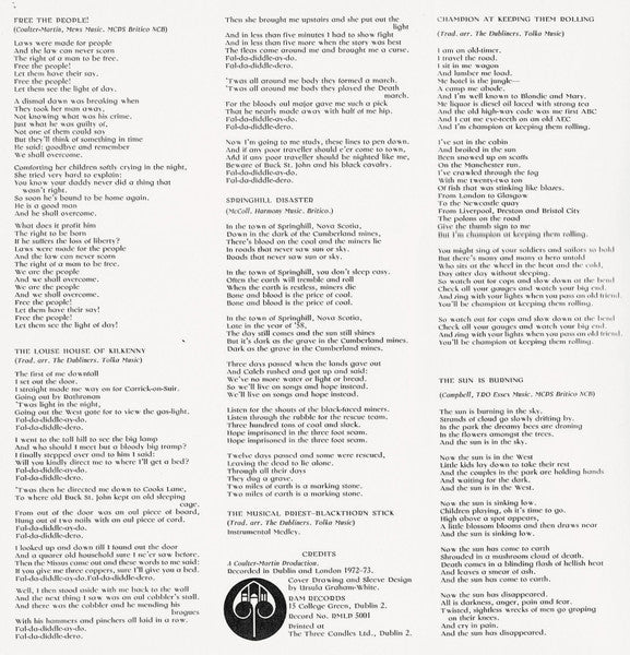The Dubliners : Alive And Well (LP, Album, Gat)