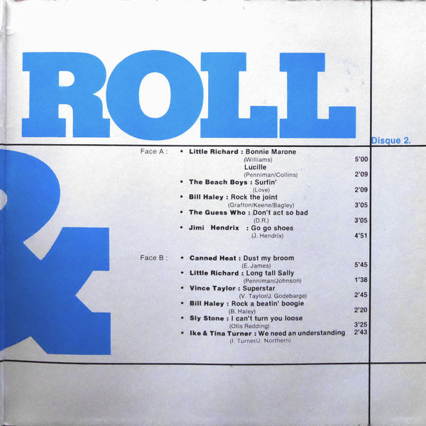 Various : Rock & Roll (Rock Original Hits Vol.2) (2xLP, Album, Comp, Gat)