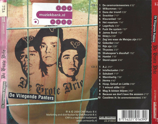 De Vliegende Panters : De Grote Drie (2xCD, Album)