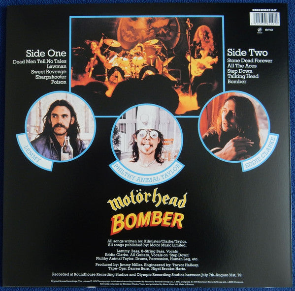 Motörhead : Bomber (LP, Album, RE)