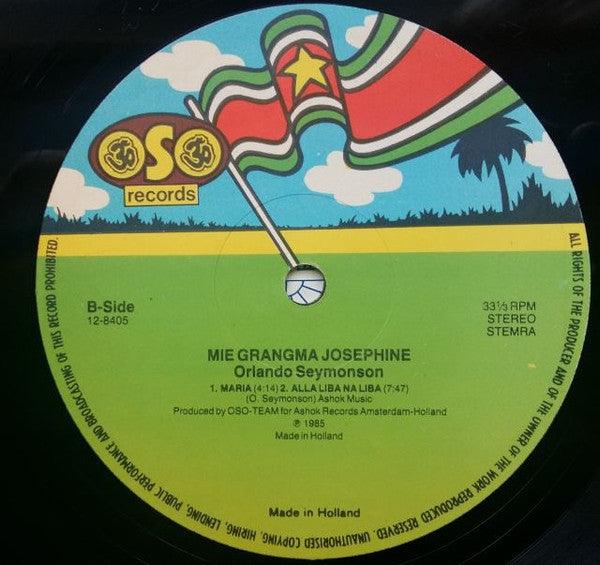 Orlando Seymonson : Mie Grangma Josephine (12")