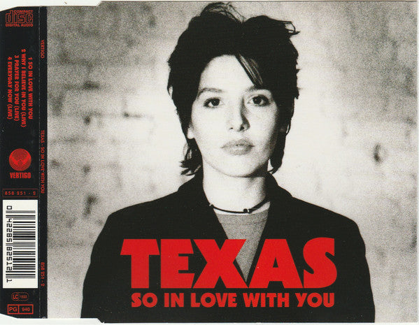Texas : So In Love With You (CD, Single)