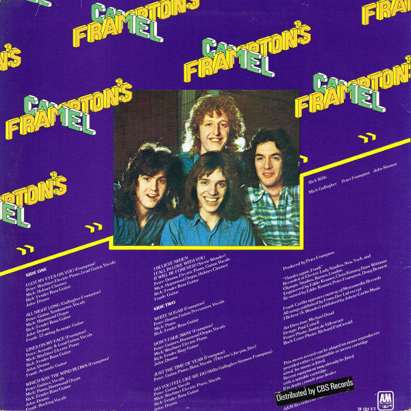 Frampton's Camel : Frampton's Camel (LP, Album)