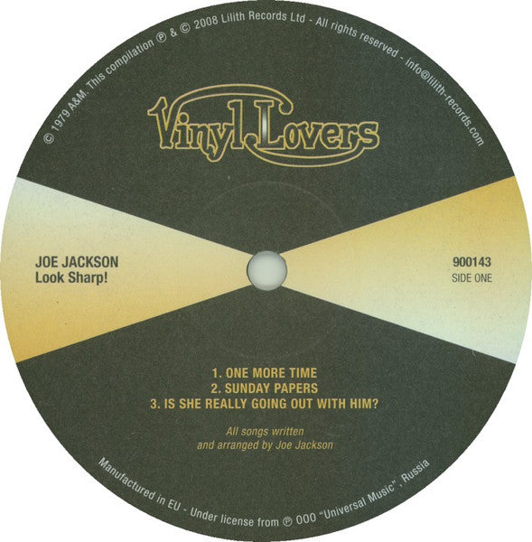 Joe Jackson : Look Sharp! (2x10", Album, RE, RM, 180)