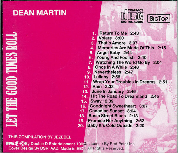 Dean Martin : Let The Good Times Roll  (CD, Comp)