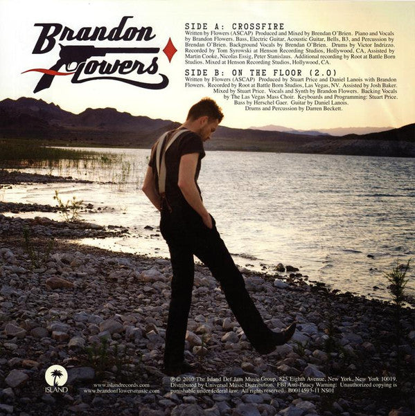 Brandon Flowers : Crossfire (10", Single, Pic)