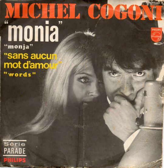 Michel Cogoni : Monia (7", Single)