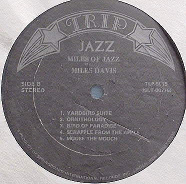 Miles Davis : Miles Of Jazz (LP, Comp)