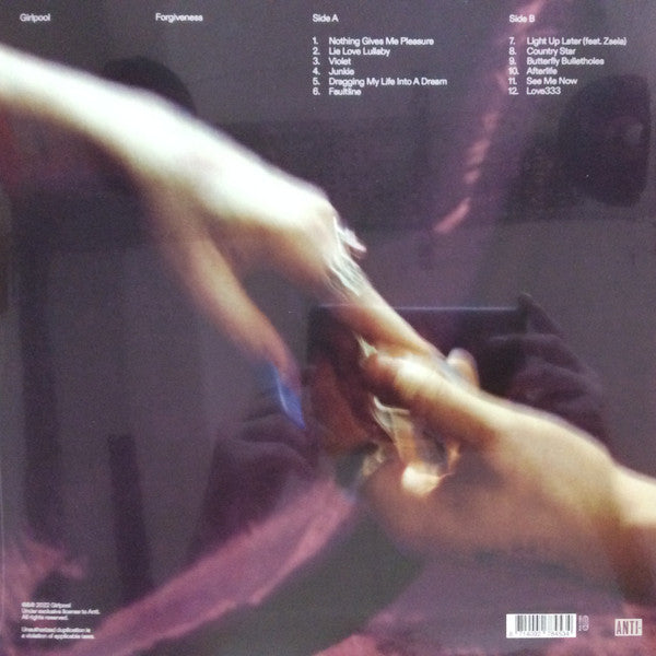 Girlpool (2) : Forgiveness (LP, Album, Ltd, Col)