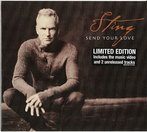 Sting : Send Your Love (CD, Single, Enh, Ltd, Dig)