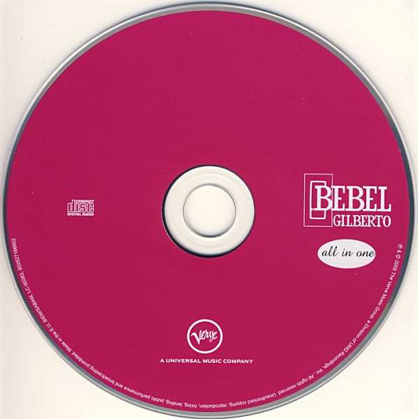 Bebel Gilberto : All In One (CD, Album)