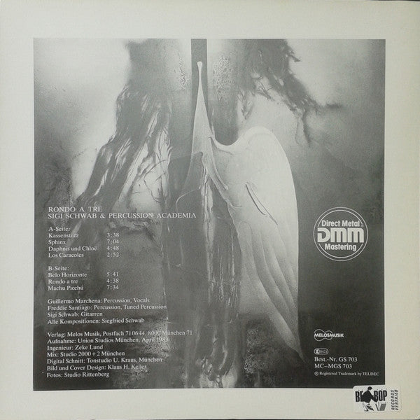 Sigi Schwab & Percussion Academia : Rondo A Tre (LP, Album)