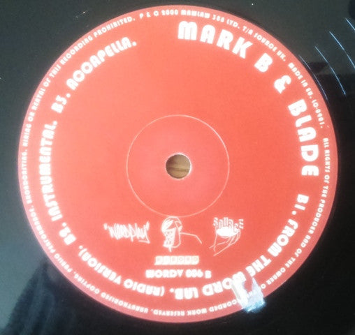 Mark B & Blade : Split Personalities / From The Word Lab (12")