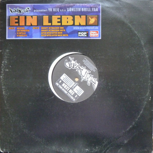 Yaneq A.k.a. Sönlein Brill.Yan : Ein Lebn (12")