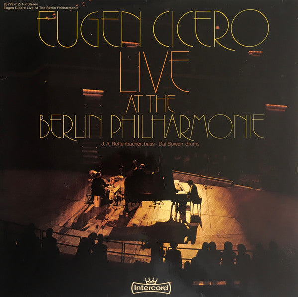 Eugen Cicero : Live At The Berlin Philharmonie (2xLP, Album)