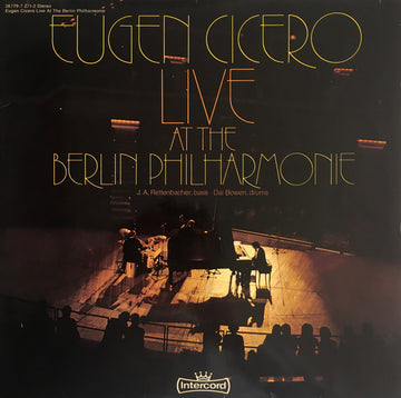 Eugen Cicero : Live At The Berlin Philharmonie (2xLP, Album)