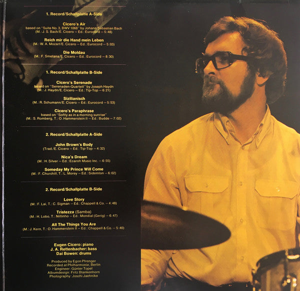 Eugen Cicero : Live At The Berlin Philharmonie (2xLP, Album)