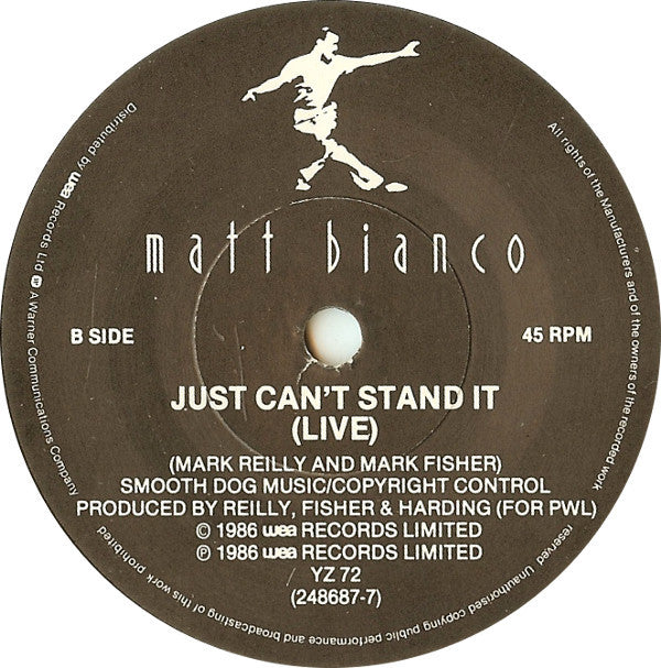 Matt Bianco : Dancing In The Street (7", Single)