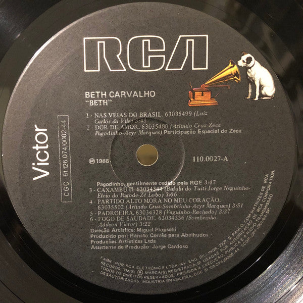 Beth Carvalho : Beth (LP, Album)