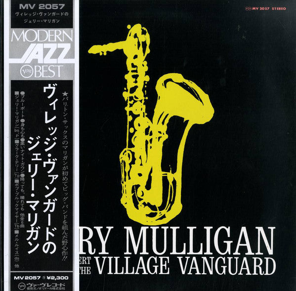 Gerry Mulligan & The Concert Jazz Band : At The Village Vanguard (LP, Album, RE, Gat)