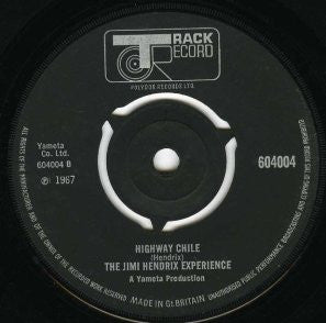 The Jimi Hendrix Experience : The Wind Cries Mary (7", Single, Mono, Pus)