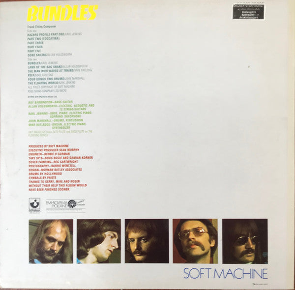 Soft Machine : Bundles (LP, Album)