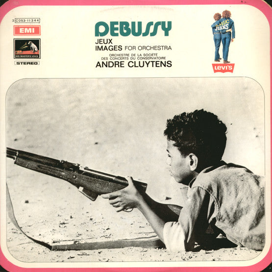 Claude Debussy — Orchestre De La Société Des Concerts Du Conservatoire - André Cluytens : Jeux / Images For Orchestra (LP, RE)