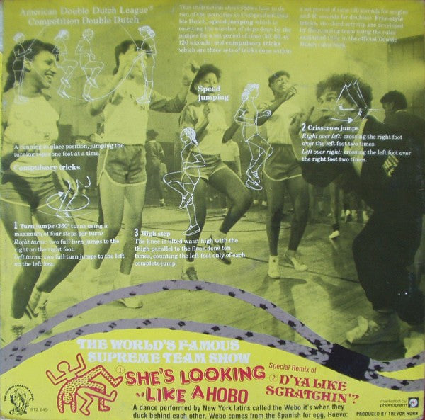 Malcolm McLaren : Double Dutch (New Dance Mix) (12", EP, Single)