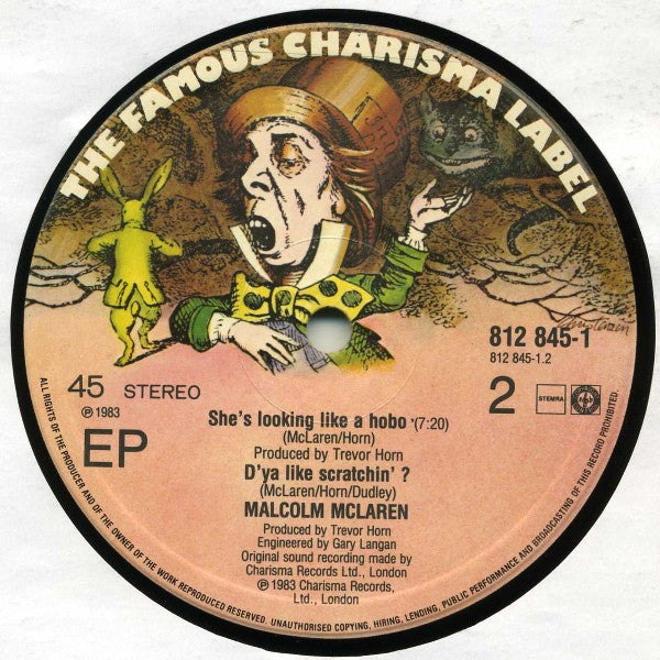 Malcolm McLaren : Double Dutch (New Dance Mix) (12", EP, Single)