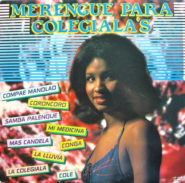 Various : Merengue Para Colegiala's (LP, Comp)