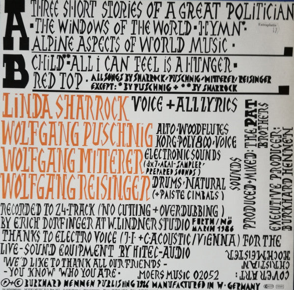 The Pat Brothers : Pat Brothers No. 1 (LP, Album)
