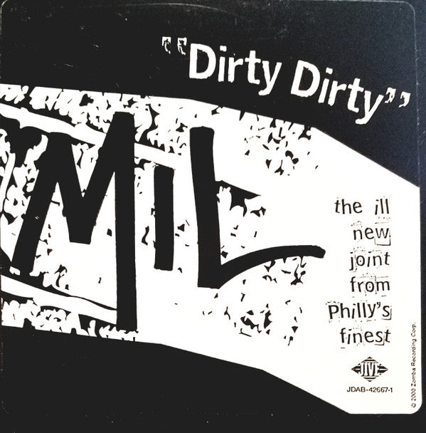 Mil : Dirty Dirty (12", Single, Promo)