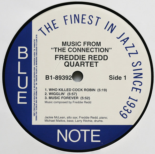 Freddie Redd Quartet With Jackie McLean : The Music From "The Connection" (LP, Album, Ltd, RE, RM)
