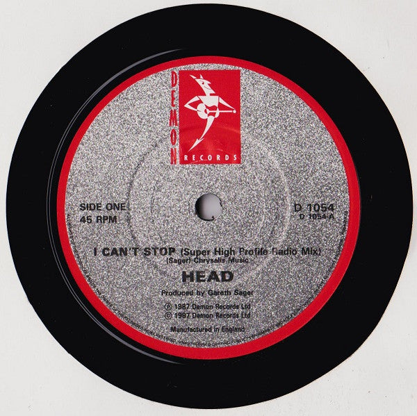 Head (6) : I Can't Stop / Me & Mrs Jones (7")