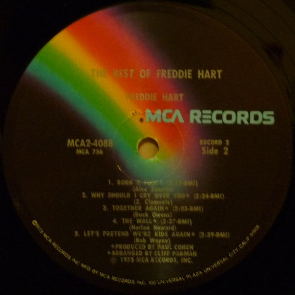 Freddie Hart : The Best Of Freddie Hart (2xLP, Comp)