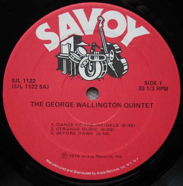 George Wallington Quintet : Dance Of The Infidels (LP, RE)