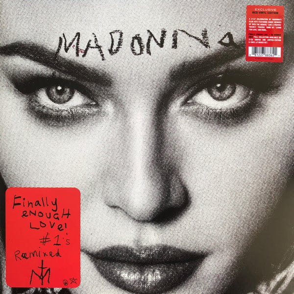 Madonna : Finally Enough Love (2xLP, Comp, RM, Red)