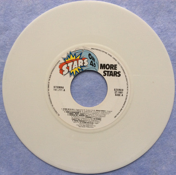 Stars On 45 : More Stars (7", Single, Ltd, Whi)