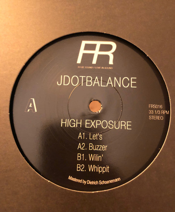 Jdotbalance : High Exposure (12")