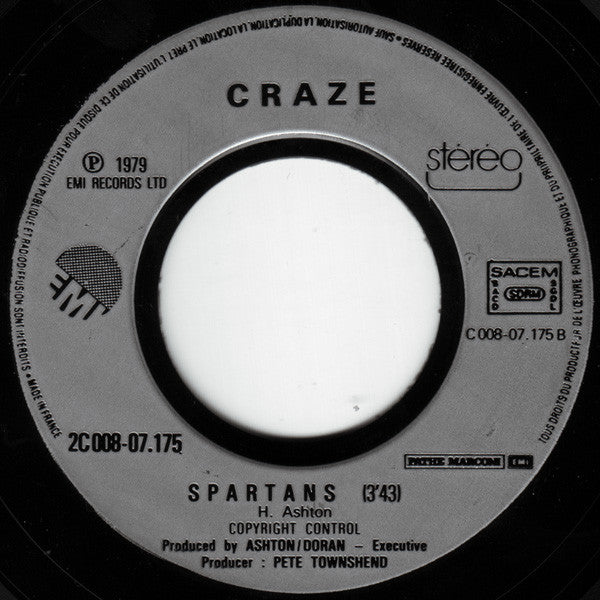 Craze : Motions (7")