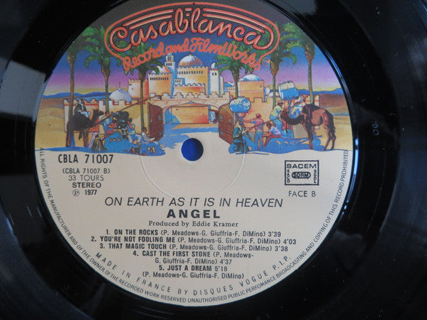 Angel (24) : On Earth As It Is In Heaven (LP, Album)