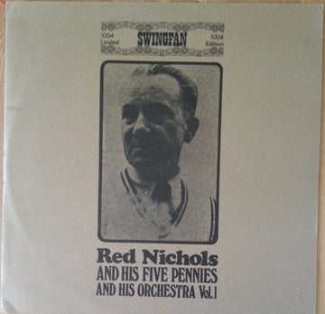 Red Nichols And His Five Pennies / Red Nichols And His Orchestra : Vol.1 (LP, Comp)